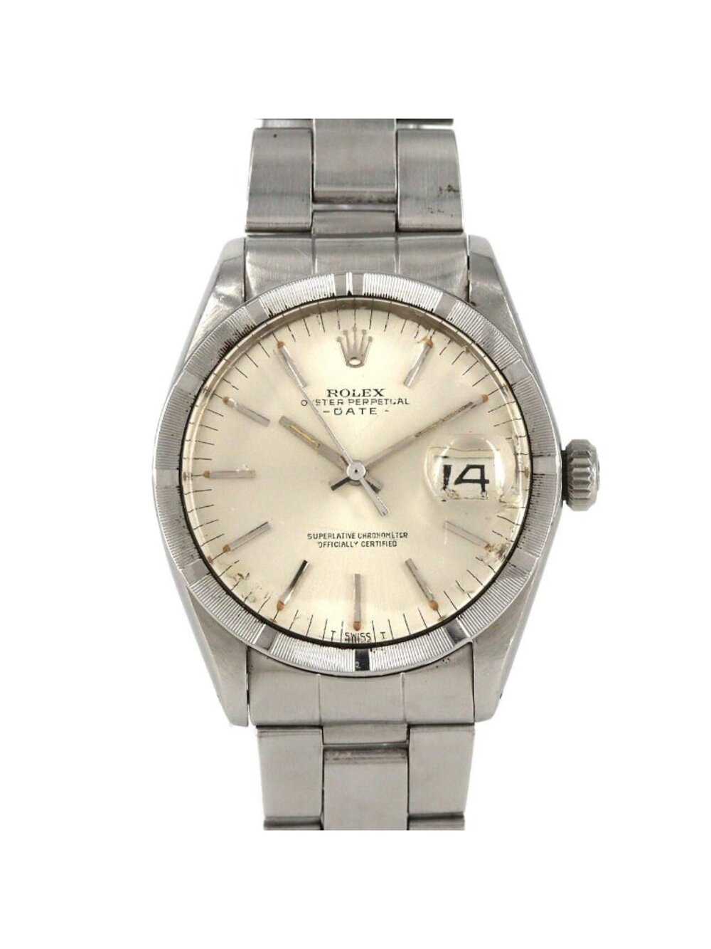 Rolex Oyster Perpetual Date SS Automatic